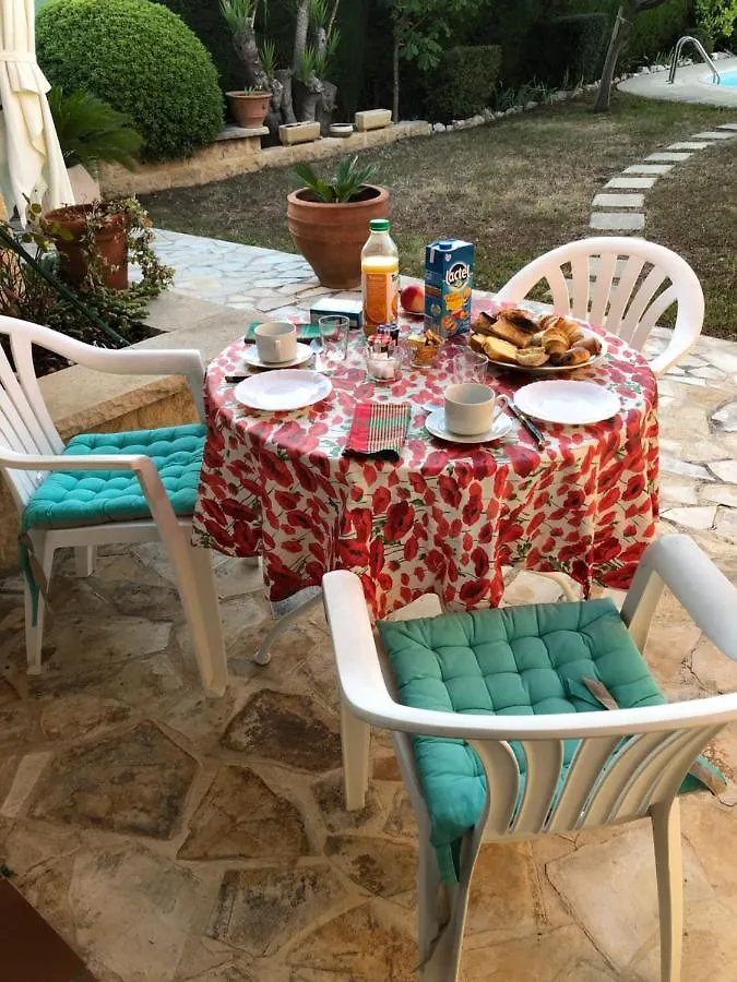 Villa C3 Arthur Rimbaub Chambre D'Hote Piscine Proche Mer Plage 600M Cagnes-sur-Mer Francja